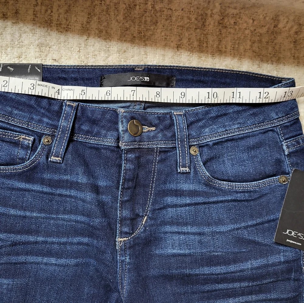 Joe's Jeans low-rise Flared boot cut dark premium denim - Picture 7 of 10